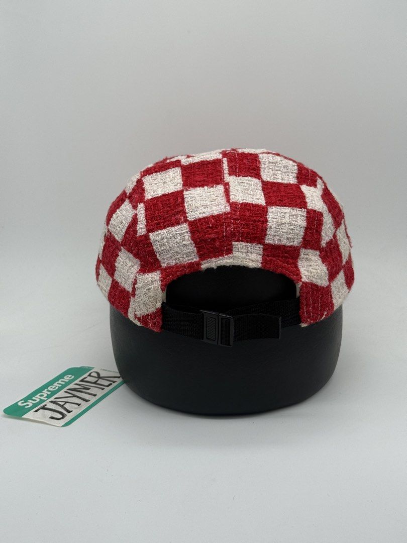 Supreme Checkerboard Bouclé Camp Cap (Category: Caps & Hats) located in Bayambang. Submitted by true.jaymer_archive (Listing ID 1470460644, Image 2). Description: Supreme Checkerboard Bouclé Camp Cap AUTHENTIC 💯 NEGOTIABLE.