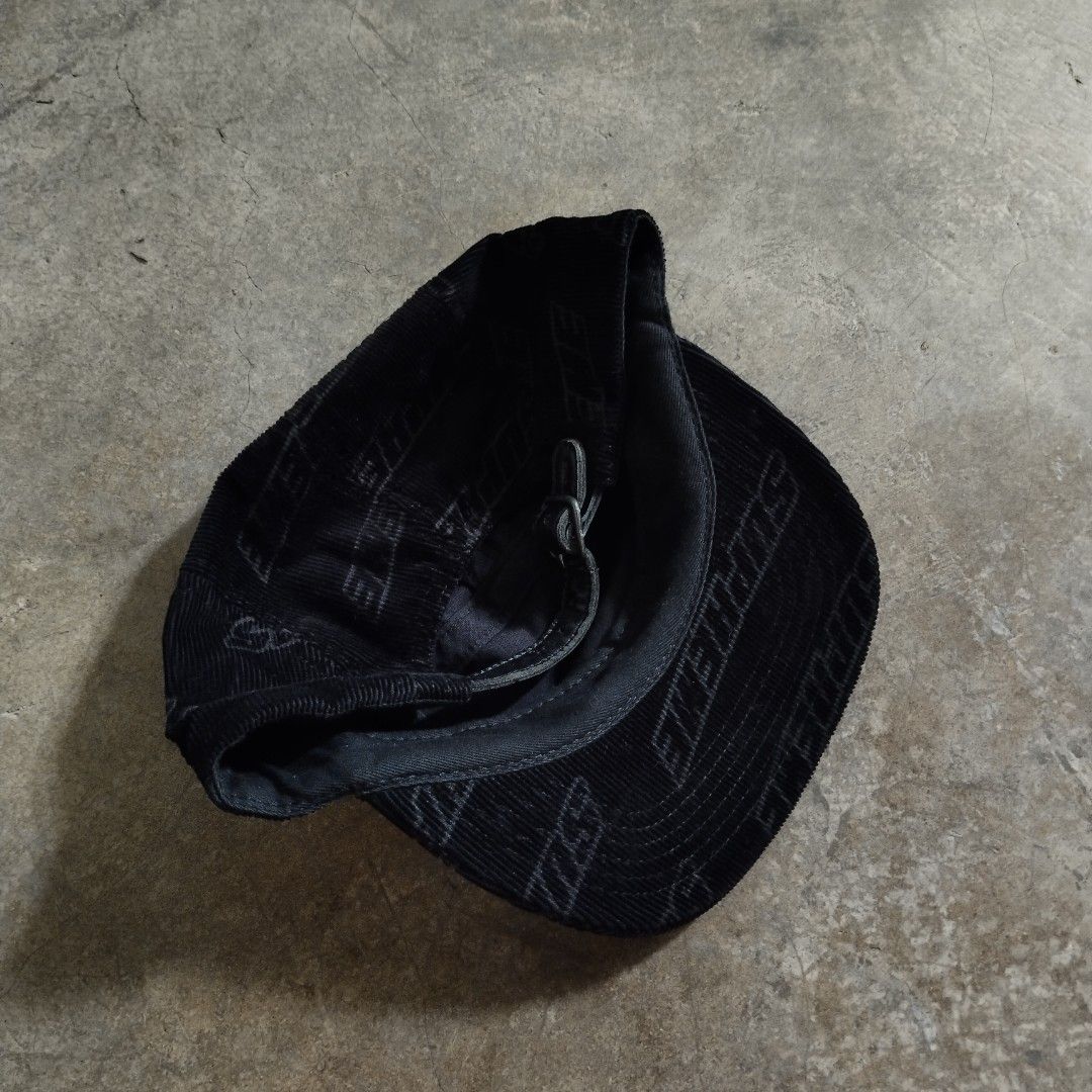 supreme debossed corduroy strapback camp hat (Category: Caps & Hats) located in Bulacan. Submitted by hustleoverluckphv2 (Listing ID 1470495188, Image 3). Description: supreme debossed corduroy strapback camp hat (consignment) Claim - 4,999.