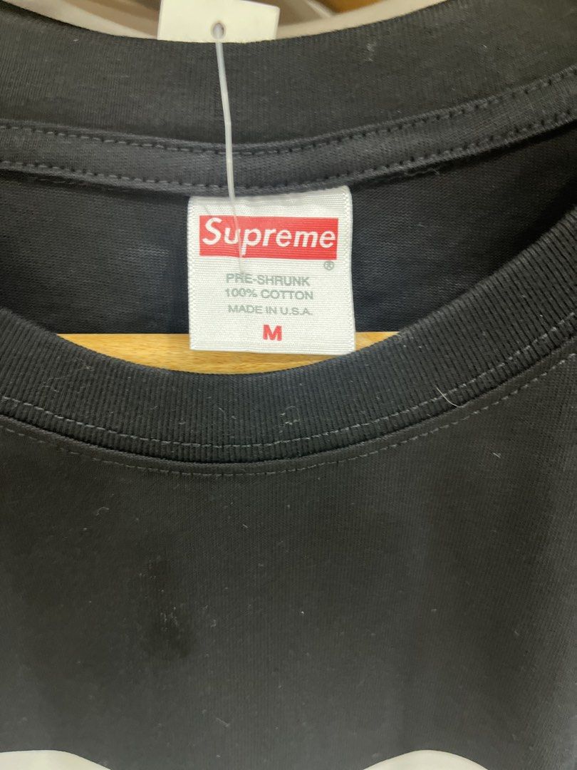 Supreme T-shirt (Category: Tshirts & Polo Shirts ) located in Caloocan City. Submitted by style_hoods (Listing ID 1470484537, Image 2). Description: Subject: Kentrell Gaulden, famously known as NBA YoungBoy — one of today’s biggest rappers • Design: Classic Supreme box logo on his chest + portrait photo printed on premium black tee • Style: Boxy, heavyweight cotton — Supreme’s signature relaxed fit Size: medium.