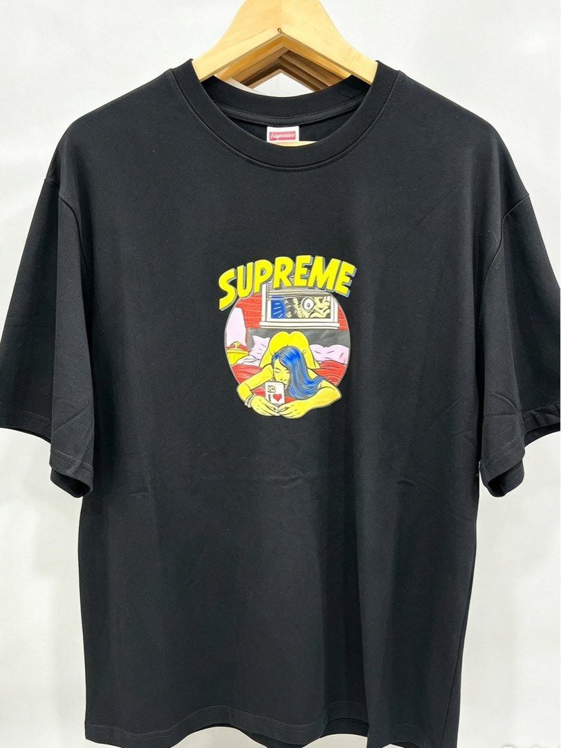 SUPREME T-SHIRT (Category: Tshirts & Polo Shirts ) located in Caloocan City. Submitted by style_hoods (Listing ID 1470519031, Image 1). Description: ✨ Collection: Spring/Summer 2025 (SS25), released Feb 20, 2025 🎨 Artist: Sean Cliver — legendary skateboard artist & former Big Brother editor, known for bold, provocative, darkly humorous illustrations.