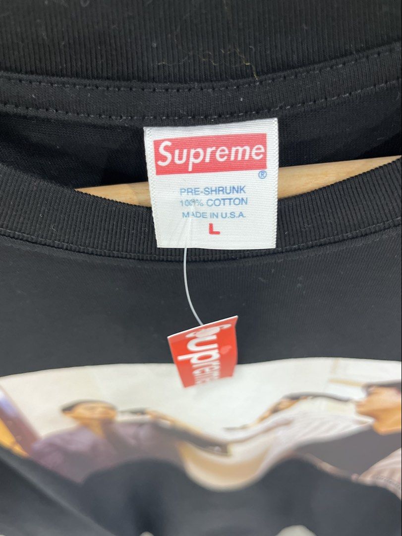 Supreme t-shirt (Category: Tshirts & Polo Shirts ) located in Caloocan City. Submitted by style_hoods (Listing ID 1470523473, Image 2). Description: 🎬 The Movie: The graphic is from The Killer (喋血双雄), the iconic 1989 Hong Kong action film directed by John Woo, starring Chow Yun-fat and Danny Lee. That scene is one of the most famous moments in the movie.