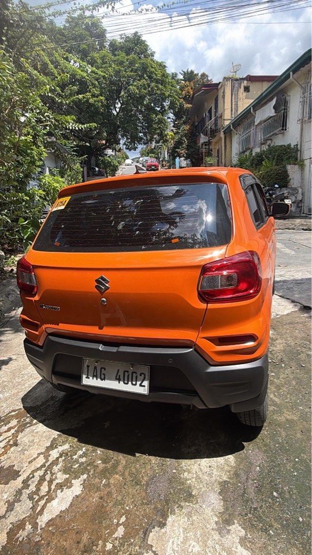 Suzuki Spresso AGS Auto (Category: Used Cars) located in Manila. Submitted by silentdog.1211 (Listing ID 1470355491, Image 3). Description: 2025 Suzuki Spresso AGS Details: Mileage: 14,000km Transmission: Automatic Exterior color: Orange Interior color: Black Number of owners: 1, one Fuel type: Gasoline Cash Available 😎 Financing Available 😎 Negotiable, BASTA SURE BUYER KAYANG BAWASAN Location: Taytay, Rizal.