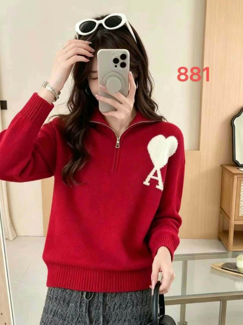 Sweater jacket with zipper (Category: Coats, Jackets and Outerwear) located in Manila. Submitted by raredeer-4deb4e (Listing ID 1470370261, Image 2). Description: can fit upto xl.