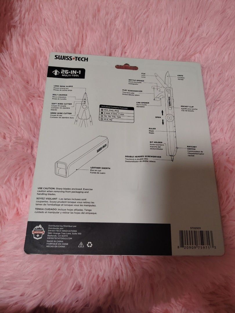 Swiss Tech (Category: Construction Tools & Equipment) located in Mandaluyong City. Submitted by twovv (Listing ID 1470542276, Image 2). Description: Brand new Original Below mall srp Original price :5995.