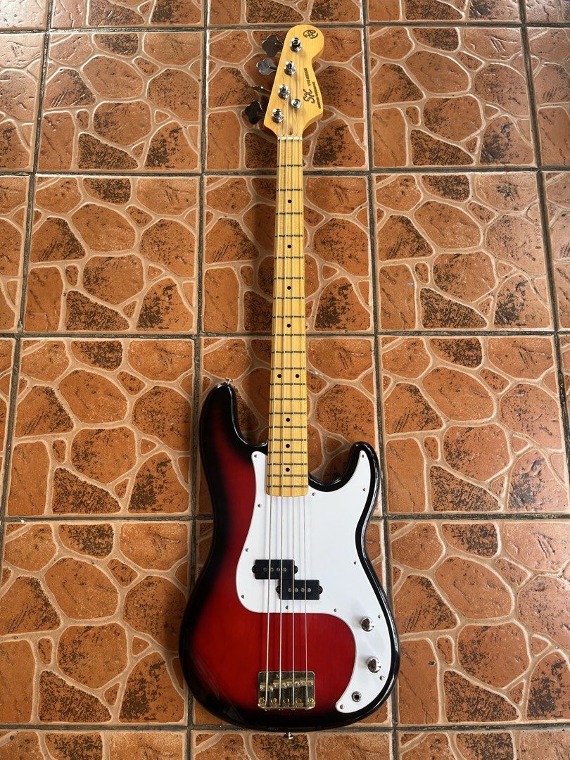 SX PRECISION BASS GUITAR (Category: Musical Instruments) located in Caloocan City. Submitted by wawakodu-61530 (Listing ID 1470467285, Image 1). Description: FOR SALE/FOR TRADE SX VTG Series Precision Bass In mint condition All stock parts Comes with free SX bag TRADE BAITS: Squier bass, Sx SWB bass, Cort bass (open din sa any offer, preferred ko rin yung may add cashh) SELLING PRICE: 8,499 pesos.