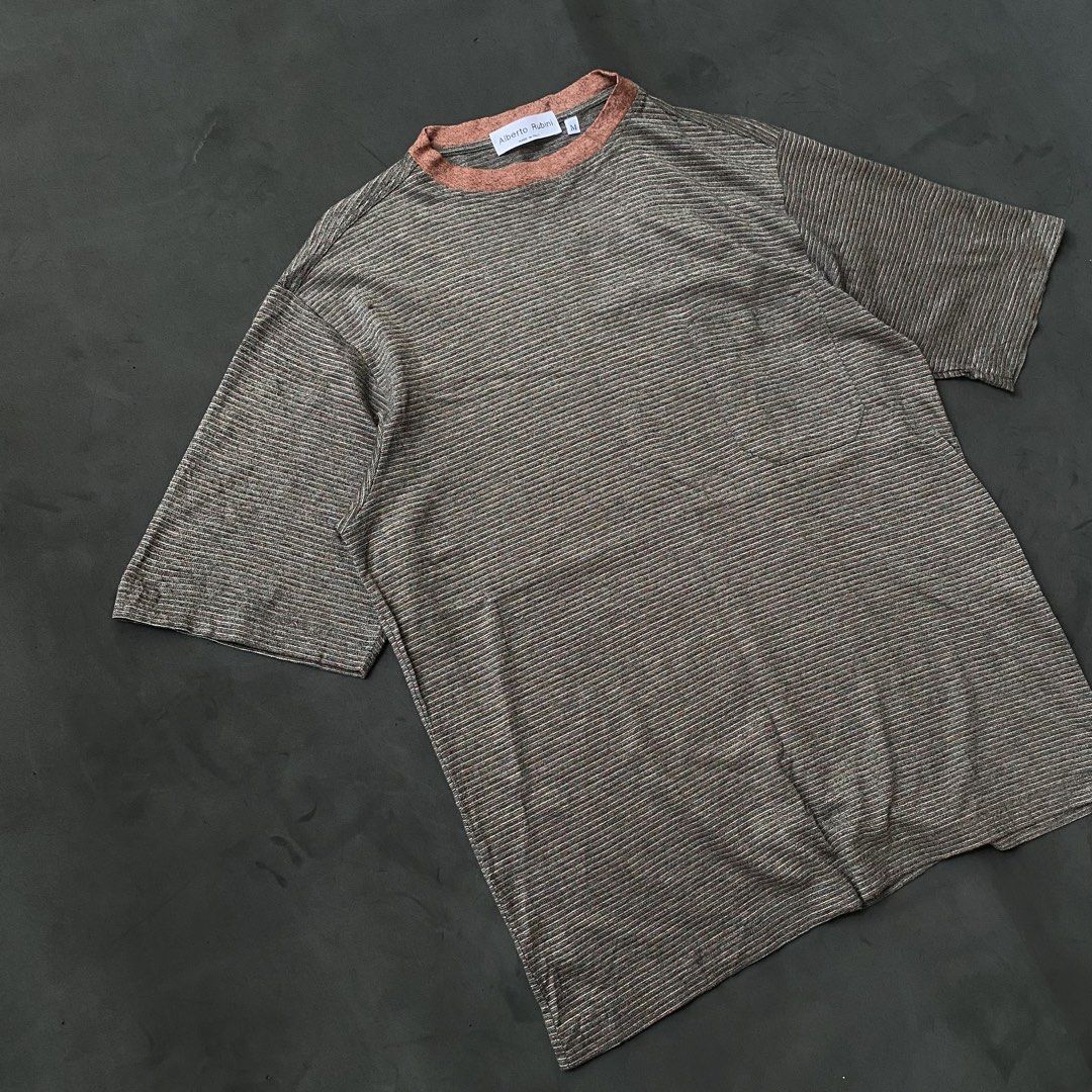 T shirt (Category: Luxury Apparel) located in Cabadbaran. Submitted by 21stera.ph (Listing ID 1470539535, Image 2). Description: Alberto Rubini 22 x 27.