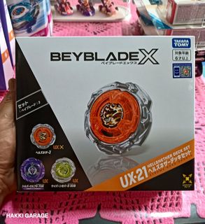 Takara Tomy Beyblade X Hellsnether Deck Set, Toys & Collectibles, Toys ...