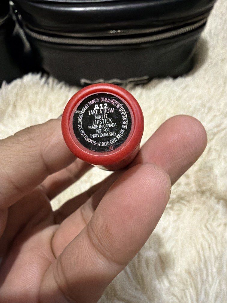 TAKE A BOW MATTE LIPSTICK (Category: Makeup) located in Pugo. Submitted by caztraine (Listing ID 1470391735, Image 3). Description: No box unused .