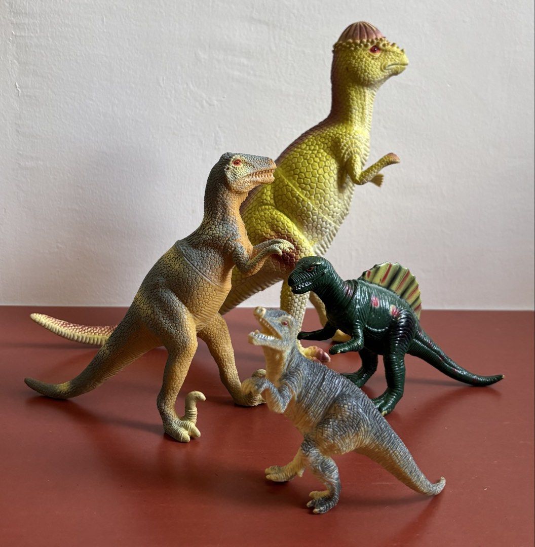 [TAKE ALL] Dinosaurs Set A (Category: Character Goods) located in Cavite. Submitted by nanangonlineshop (Listing ID 1470384819, Image 1). Description: 📌 Dinosaurs Set A 🏷️ P100 (take all) ⚠️ POLICY: ❌ NO COD ✅ AS IS, WHERE IS ✅ FIRST PAY BASIS ✅ MINE NOW, PAY NOW ✅ 3-DAYS HOLD ONLY. UNPAID RESERVATIONS ARE VOIDED. 📍 Location: Cavite 👉 WE SHIP NATIONWIDE (LUZON, VISAYAS & MINDANAO) ✅ MOP: Bank Transfer (BPI) & GCash ✅ Shipping Courier: J&T Exp