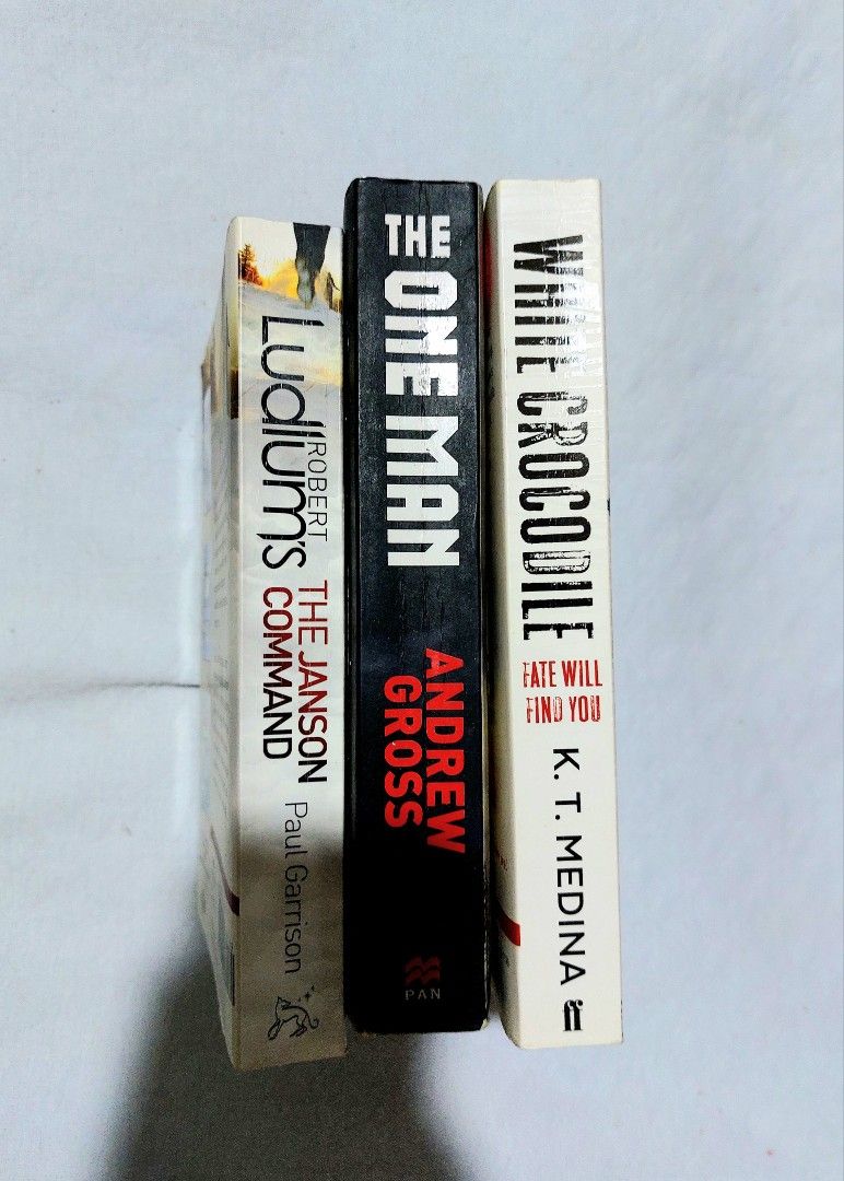 TAKE ALL FOR P100 | The Janson Command, The One Man, White Crocodile (Category: Storybooks) located in Batangas. Submitted by solanasupersale (Listing ID 1470417694, Image 3). Description: 📚 major bookshelf clean out / clearance sale ~ — RFS: decluttering my bookshelves and switching to digital books — MOP: Gcash | fast shipping *feel free to send a message if you wish to negotiate the price :).