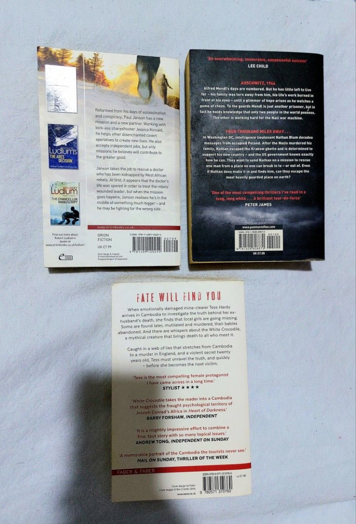TAKE ALL FOR P100 | The Janson Command, The One Man, White Crocodile (Category: Storybooks) located in Batangas. Submitted by solanasupersale (Listing ID 1470417694, Image 2). Description: 📚 major bookshelf clean out / clearance sale ~ — RFS: decluttering my bookshelves and switching to digital books — MOP: Gcash | fast shipping *feel free to send a message if you wish to negotiate the price :).