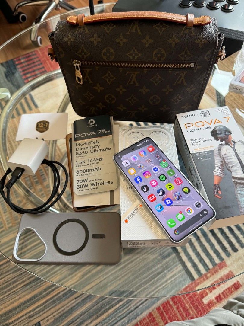 Tecno Pova 7 Ultra 5G (Category: Android Others) located in Marikina City. Submitted by vesper.18 (Listing ID 1470351426, Image 1). Description: TECNO POVA 7 ULTRA 5G For sale or trade! pwede din swap sa may add 11500 No issues Specs: 12/256GB 144HZ AMOLED DIMENSITY 8350 6000MAH COMPLETE UNIT WITH BOX CASE ORIG CHARGER CAN DO MEET UP NCR OR CAINTA RIZAL AREA.