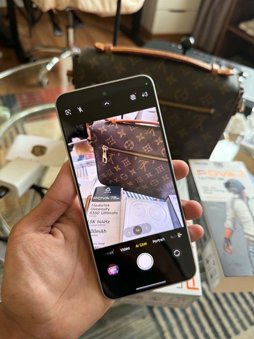 Tecno Pova 7 Ultra 5G (Category: Android Others) located in Marikina City. Submitted by vesper.18 (Listing ID 1470351426, Image 3). Description: TECNO POVA 7 ULTRA 5G For sale or trade! pwede din swap sa may add 11500 No issues Specs: 12/256GB 144HZ AMOLED DIMENSITY 8350 6000MAH COMPLETE UNIT WITH BOX CASE ORIG CHARGER CAN DO MEET UP NCR OR CAINTA RIZAL AREA.
