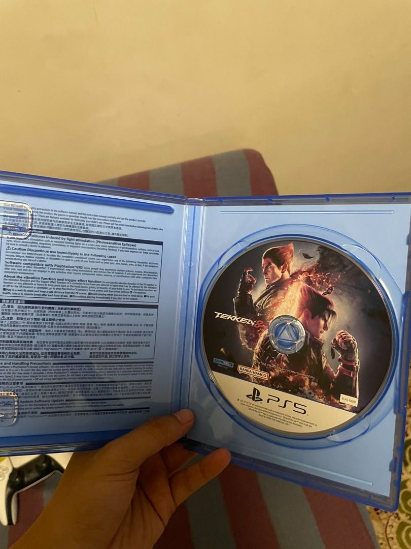 Tekken 8 PS5 (Category: PlayStation) located in Antipolo. Submitted by Benjgeronimo (Listing ID 1470474737, Image 2). Description: Tekken 8 PS5 Price: 2200 pesos - Ready to game! - Pristine excellent condition, like new - Location: Antipolo, Cogeo - PM for inquiries and more info. RFS: Finished playing.