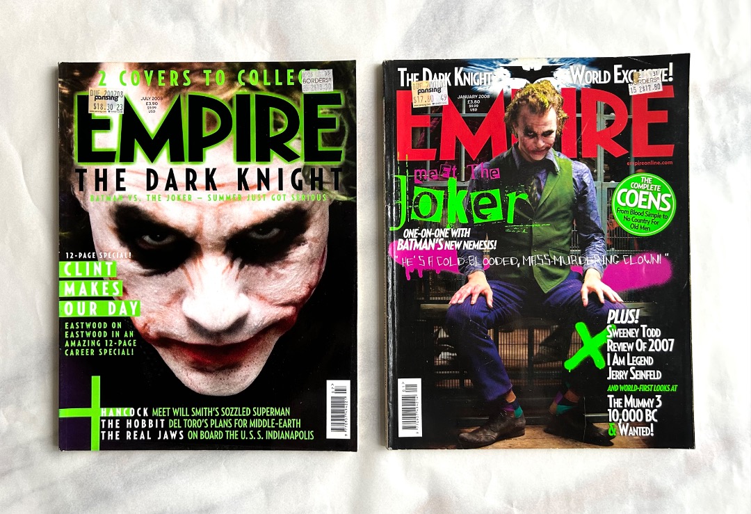 The Dark Knight ( Batman ) The Joker Collector's Edition Empire Movie ...