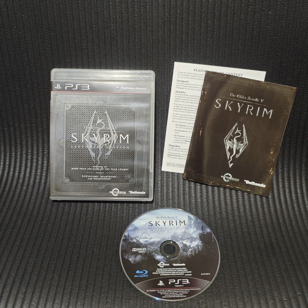 The Elder Scrolls V Skyrim Legendary Edition PS3 Game R3 (Category: PlayStation) located in Quezon City. Submitted by shopme_gadget30 (Listing ID 1470517913, Image 1). Description: kindly read the details first for sale fixed price mint condition tested and working with Case and disc game (no scratches) with Manual compatible to ps3 console R3 Region qc area meet up: sm north shipping fee must shoulder by the buyer via lalamove or grab payment: b