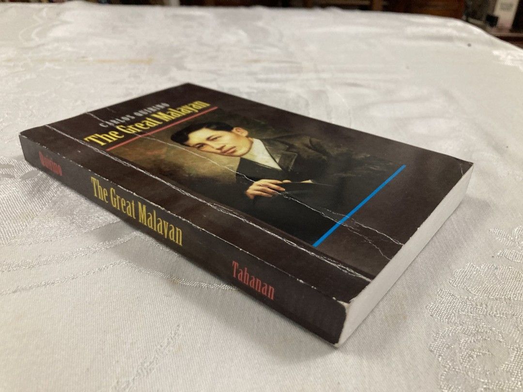 The Great Malayan by Carlos Quirino (Category: Storybooks) located in Makati City. Submitted by pjstyle (Listing ID 1470362566, Image 3). Description: - Title: The Great Malayan - Author: Carlos Quirino - Publisher: Tahanan Books - Format: Paperback - ISBN: 971-630-085-9 - Description: Written by National Artist for Historical Literature Carlos Quirino, it was the prize winning work in the 1938 Commonwealth Biography contest. This work is a maste