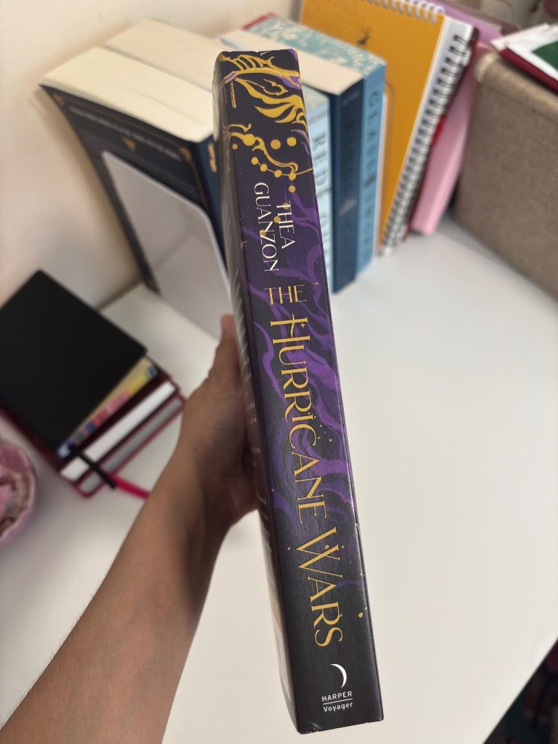 The Hurricane Wars by Thea Guanzon (Category: Storybooks) located in Imus. Submitted by thebookafterromantasy (Listing ID 1470501207, Image 3). Description: 📖 THE HURRICANE WARS by Thea Guanzon Format: Softbound Condition: Very Good Reading Status: Unread ✨ Book Condition: Personally owned and well-maintained First Edition, as indicated on the copyright page Spine is in good overall condition Pages are clean and intact Binding is intact Slight y
