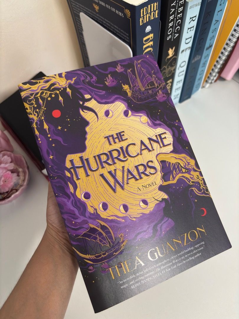 The Hurricane Wars by Thea Guanzon (Category: Storybooks) located in Imus. Submitted by thebookafterromantasy (Listing ID 1470501207, Image 2). Description: 📖 THE HURRICANE WARS by Thea Guanzon Format: Softbound Condition: Very Good Reading Status: Unread ✨ Book Condition: Personally owned and well-maintained First Edition, as indicated on the copyright page Spine is in good overall condition Pages are clean and intact Binding is intact Slight y
