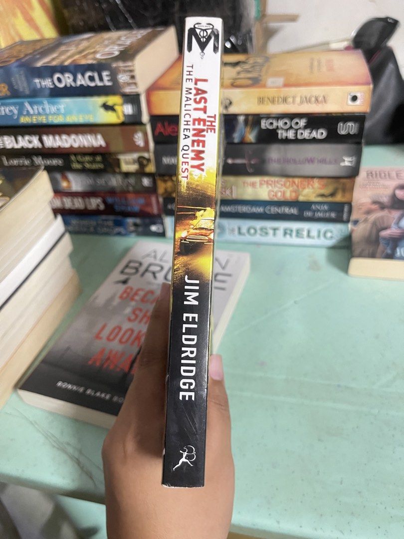 The Last Enemy by Jim Eldridge (Category: Storybooks) located in General Trias. Submitted by kwinay.28 (Listing ID 1470440719, Image 2). Description: Preloved book with very good condition Young adult action thriller / Adventure.