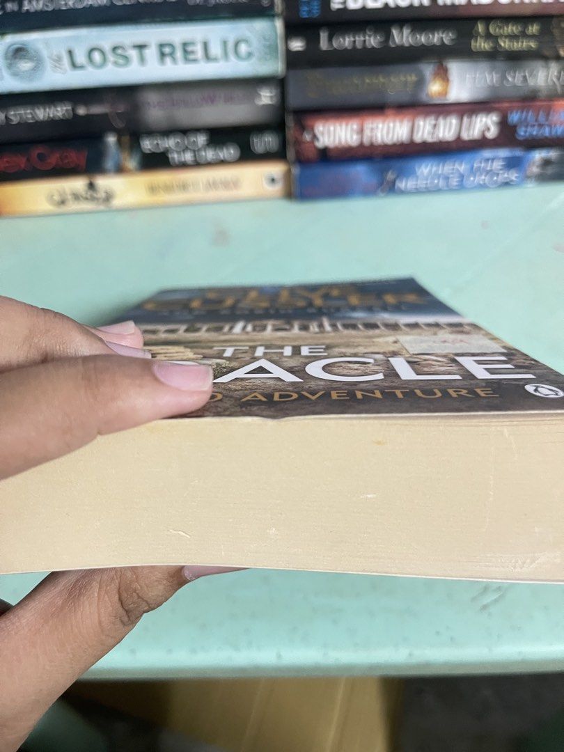 The Oracle by Clive Cussler (Category: Storybooks) located in General Trias. Submitted by kwinay.28 (Listing ID 1470435885, Image 3). Description: Preloved book very good condition, and minimal dents Action / Adventure / Thriller / Mystery.