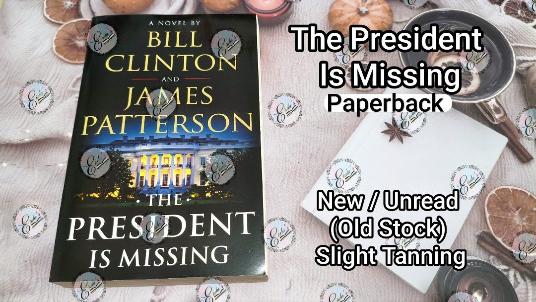 The President is Missing - Paperback (Category: Storybooks) located in Pateros City. Submitted by eirelasnook (Listing ID 1470420147, Image 1). Description: Looking for your next great read at a discount? Clearing out surplus stock from a previous online bookstore as well as untouched physical copies from my personal collection! Why buy these copies? Condition: Brand New & Unopened/Sealed. They have been carefully stored in a clean, smoke-free en