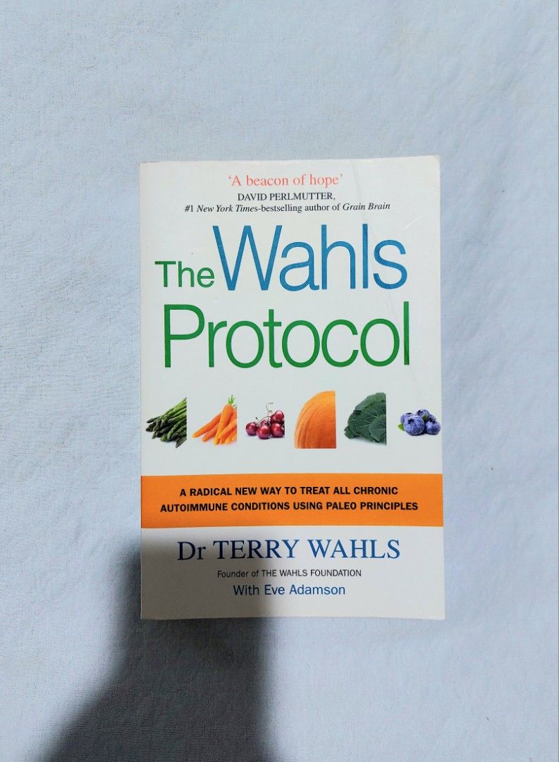The Wahls Protocol by Dr Terry Wahls (UK large paperback) (Category: Storybooks) located in Batangas. Submitted by solanasupersale (Listing ID 1470449830, Image 1). Description: 📚 major bookshelf clean out / clearance sale ~ — RFS: decluttering my bookshelves and switching to digital books — MOP: Gcash | fast shipping *feel free to send a message if you wish to negotiate the price :).