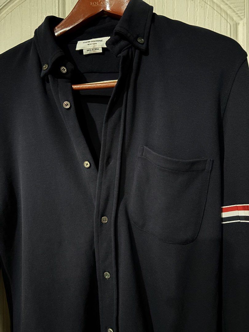 Thom Browne (Category: Activewear) located in Taguig. Submitted by andalisnestor (Listing ID 1470471655, Image 3). Description: Thom Browne Size 2 21x31 by inches (WxL) In pristine condition 6,500php only.