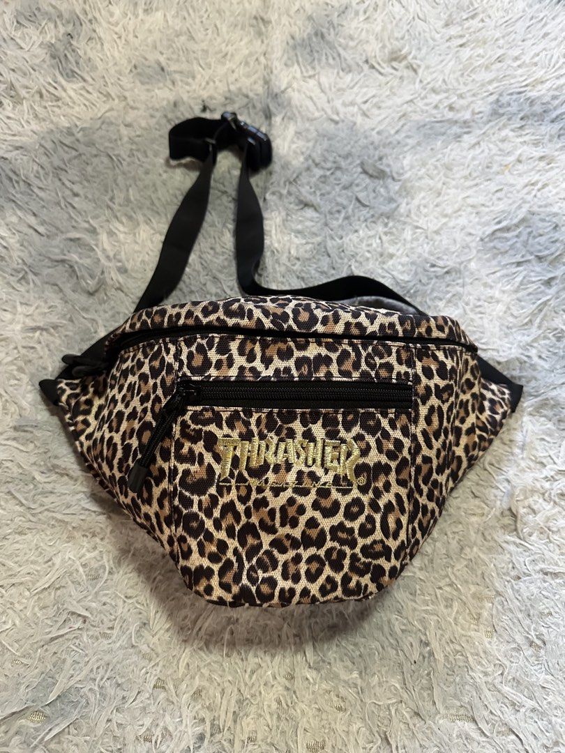 Thrasher Magazine Leopard Print BeltBag (Category: Belt bags, Clutches and Pouches) located in Baao. Submitted by revamped.co (Listing ID 1470356552, Image 2). Description: Thrasher Magazine Leopard Print BeltBag Excellent Condition No Issue.