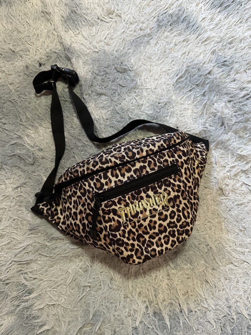 Thrasher Magazine Leopard Print BeltBag (Category: Belt bags, Clutches and Pouches) located in Baao. Submitted by revamped.co (Listing ID 1470356552, Image 1). Description: Thrasher Magazine Leopard Print BeltBag Excellent Condition No Issue.