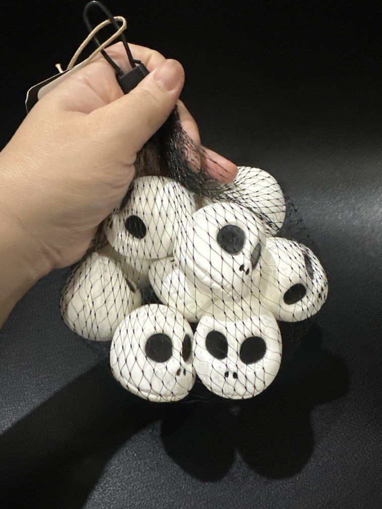 Tim Burton’s The Nightmare Before Christmas (Category: Kids Toys) located in Manila. Submitted by krystalchewey_ (Listing ID 1470455675, Image 2). Description: Bnew Actual Photo Posted 549php Disney 10 pcs skulls included Accent Decor.