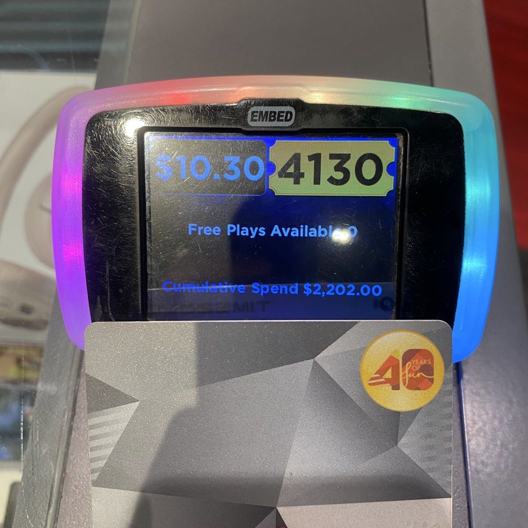 Timezone Party Card Timezone Platinum Card With Bal $10.30 + 4130 Tickets, Everything Else ...