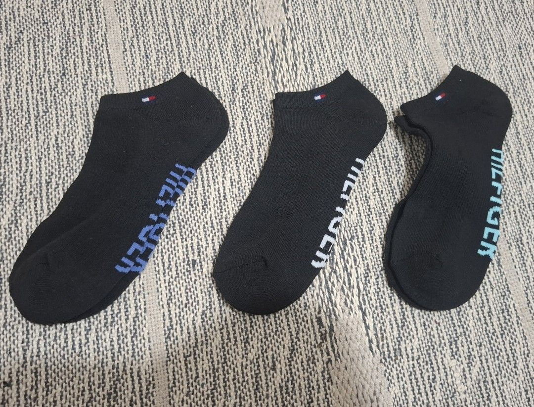 Tommy hilfiger 3 socks (Category: Socks & Tights) located in Taguig. Submitted by welcome2myprelovedshop (Listing ID 1470528917, Image 3). Description: original tommy hilfiger socks .low cut. soft thick and long lasting, great quality. medium size..