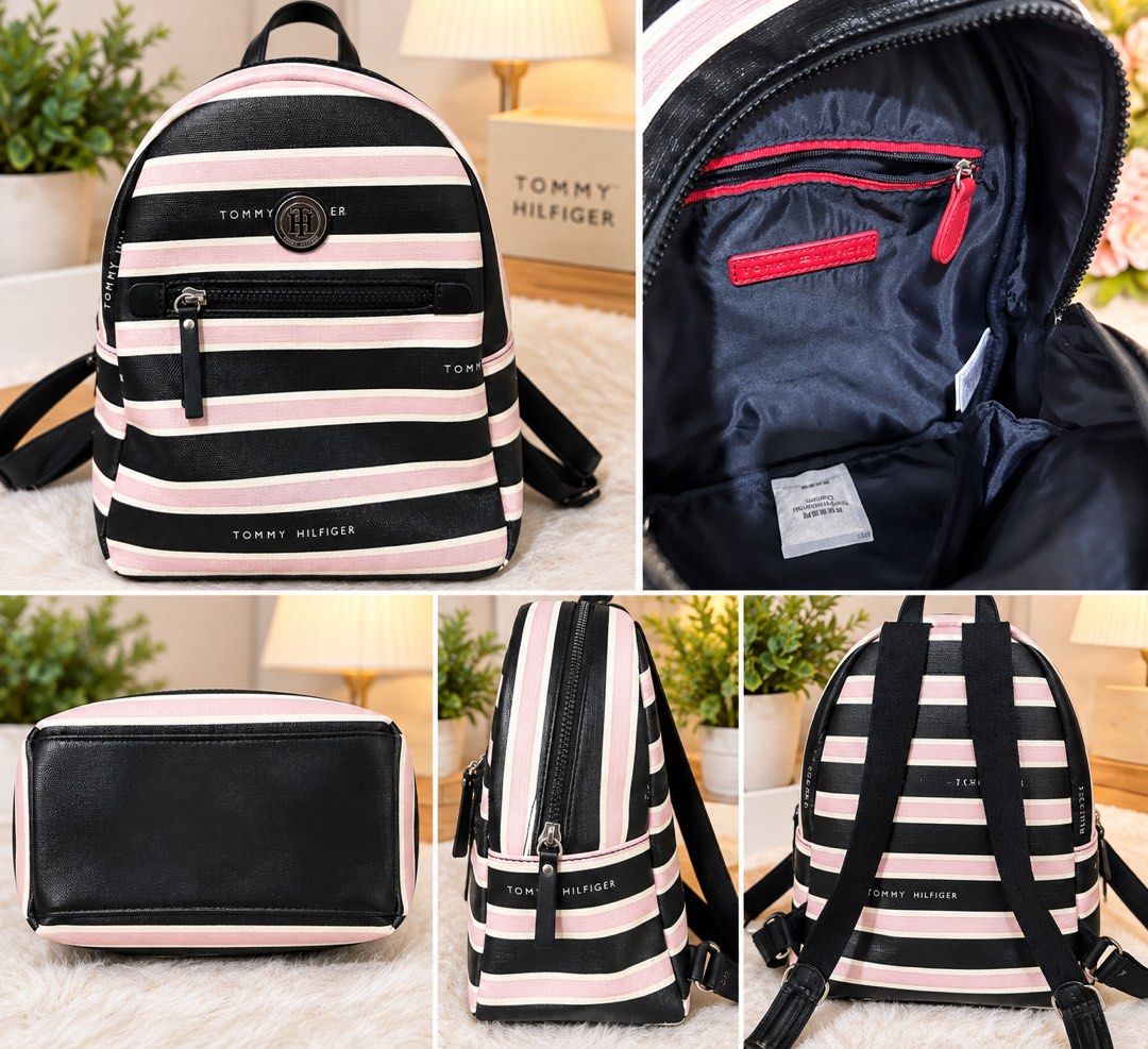 Tommy Hilfiger backpack (Category: Backpacks) located in Dasmarinas. Submitted by angrymolly14 (Listing ID 1470457454, Image 2). Description: From 🇺🇸 Some faded edges colored by a black pen but not noticeable almost new .