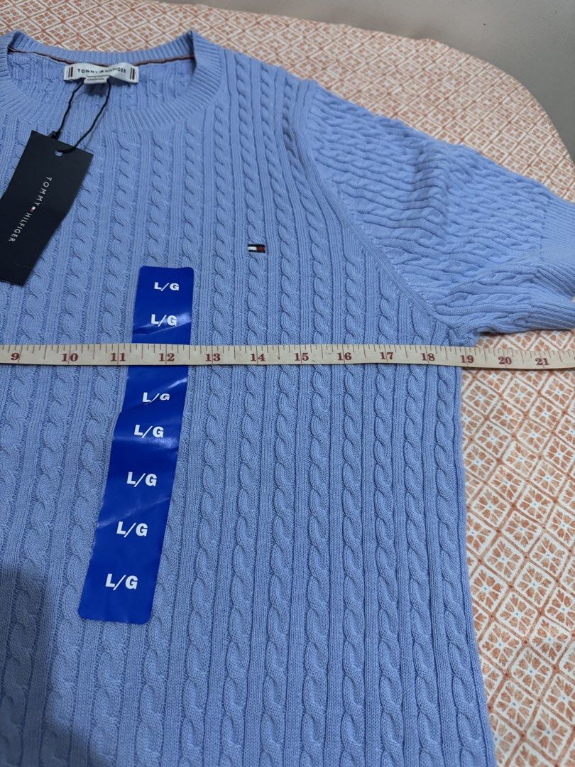 Tommy Hilfiger Knitted Blouse (Category: Announcements) located in Quezon City. Submitted by branded_jo (Listing ID 1470457774, Image 3). Description: Original Tommy Hilfiger Knitted Blouse Color Light Blue Large on Tag Brand new Bought in Canada Lalamove ready.