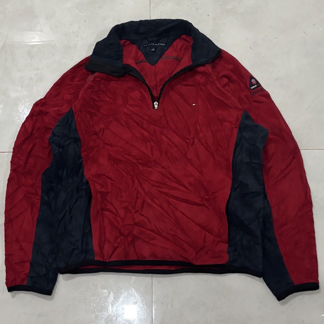 Tommy hilfiger performance cold stop half zip fleece jacket (Category: Coats, Jackets and Outerwear) located in Cebu City. Submitted by florianmiral28 (Listing ID 1470353649, Image 1). Description: Tommy hilfiger performance cold stop half zip fleece jacket Excellent condition Medium W 25 L 26.