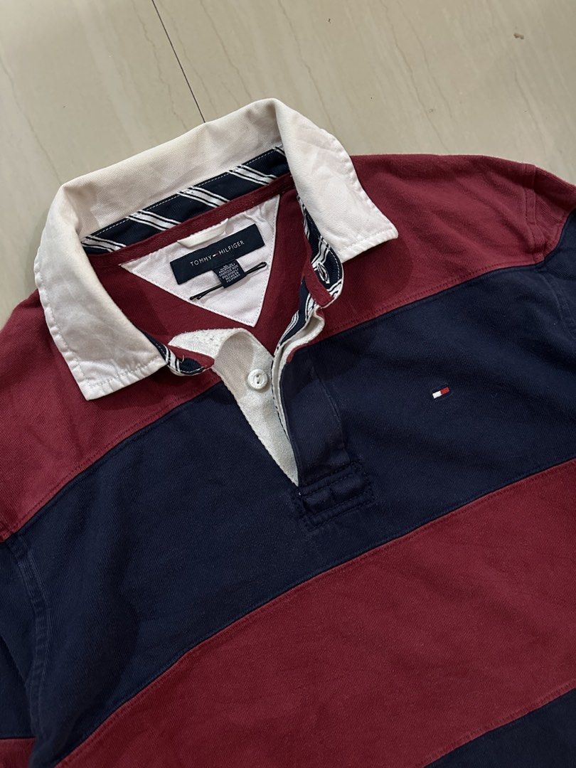 Tommy Hilfiger Rugby (Category: Coats, Jackets and Outerwear) located in Alitagtag. Submitted by bhthrift_30 (Listing ID 1470478789, Image 2). Description: Tommy hilfiger Rugby Medium 21/28 1500 freeship Dm📩.