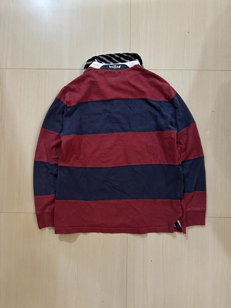 Tommy Hilfiger Rugby (Category: Coats, Jackets and Outerwear) located in Alitagtag. Submitted by bhthrift_30 (Listing ID 1470478789, Image 3). Description: Tommy hilfiger Rugby Medium 21/28 1500 freeship Dm📩.