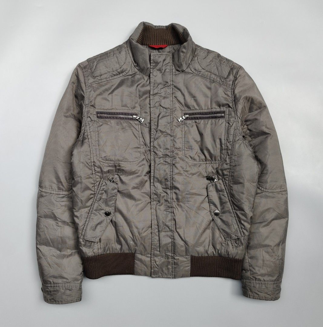 Tonino Lamborghini padded bomber jacket (Category: Coats, Jackets and Outerwear) located in Baguio. Submitted by archival_thrifted.ph. (Listing ID 1470461978, Image 3). Description: FOR SALE‼️ .TONINO LAMBORGHINI PADDED BOMBER JACKET . EXCELLENT CONDITION .SMALL ON TAG CAN FIT MEDIUM .PHP 1580 PLUS SF .❌❌ COP/COD .MOP GCASH .COURIER J&T .BAGUIO AREA .DM FOR SURE BUYER TY.