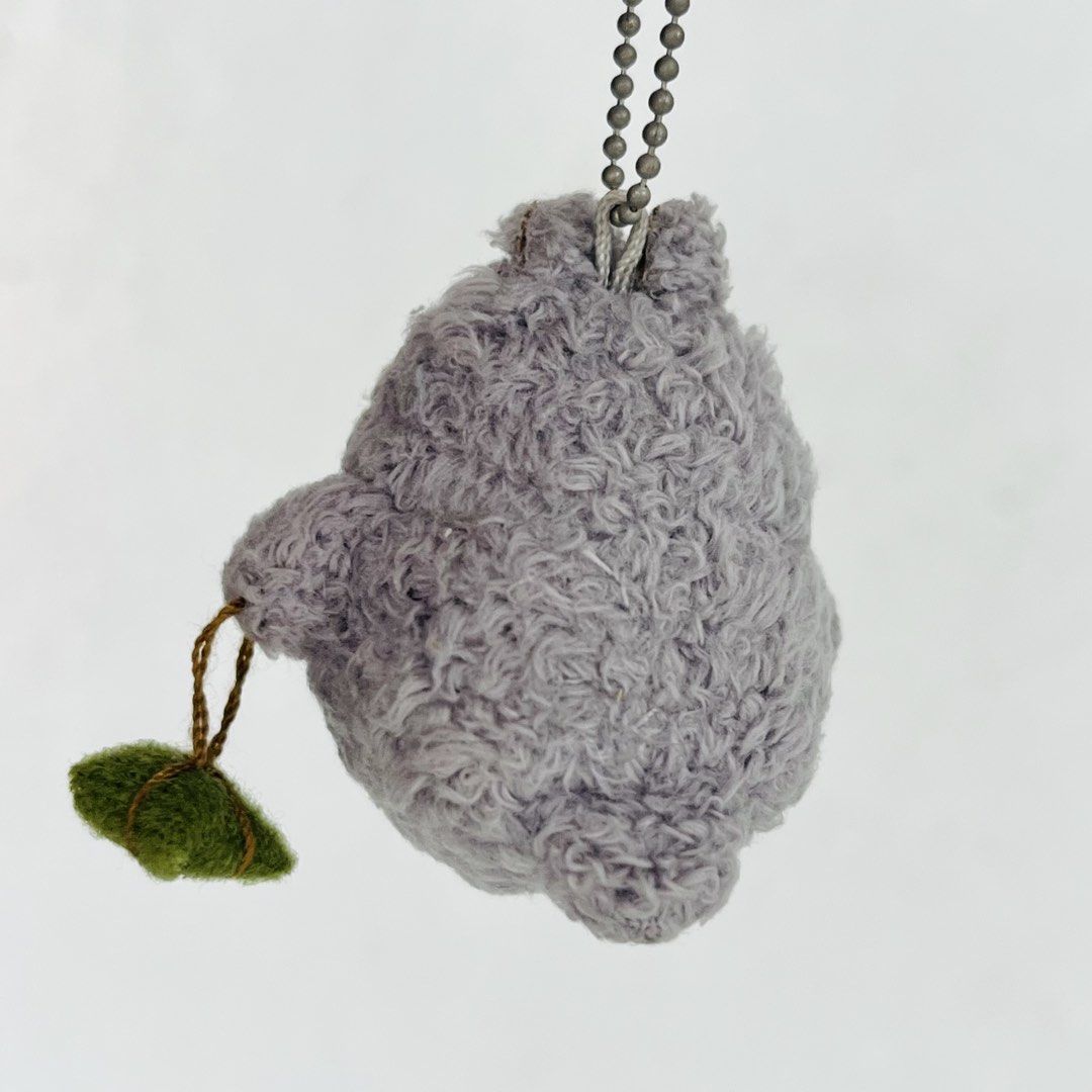 Totoro Plush Keychain Studio Ghibli (Category: Plushies & Soft Toys) located in Cabuyao City. Submitted by nyannyancore (Listing ID 1470363895, Image 3). Description: - Official Studio Ghibli Totoro plush keychain - Features grey fuzzy body, white belly markings, and a cute leaf accent - Equipped with a sturdy metal ball chain for bags or keys - Super soft and fluffy texture all over - Excellent, clean condition and ready for use.