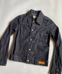 Tough Jeansmith Denim Type 1 Jacket XS (Category: Coats, Jackets and Outerwear) located in Manila. Submitted by bili.jn (Listing ID 1470511456, Image 1). Description: Brand: Tough Jeansmith (Hong Kong brand) Size: XS (fits small to semi-medium frames) Condition: 10/10 Sturdy Type 1 Jacket with nice contrast stitching and silver-tone metal buttons .