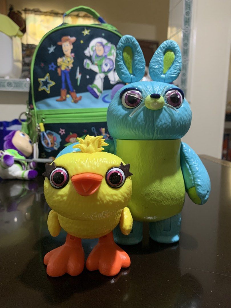 Toy Story Bunny & Ducky Medium Size (Category: Action & Battle Toys) located in San Fernando. Submitted by carirenzooi (Listing ID 1470378993, Image 2). Description: This toy is only use for display.
