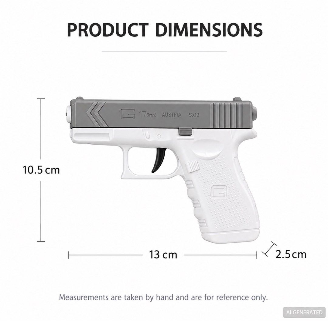 Mini Toy water guns Black And Grey Plastic. Min: 3 packs, Toys ...