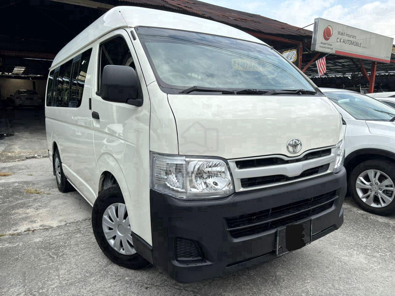 Toyota Hiace High Roof, Cars, Cars for Sale on Carousell