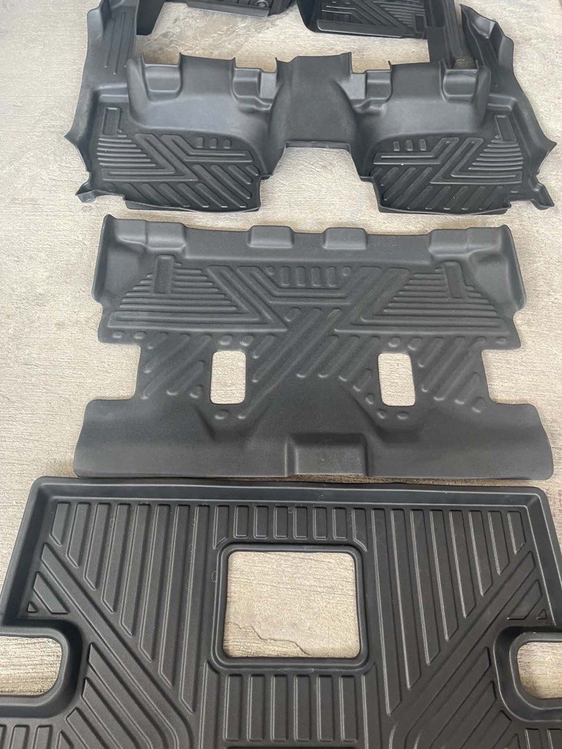 TOYOTA RUSH DEEP DISH MATTING (Category: Body Parts and Accessories) located in Cavite. Submitted by joshua_casalme (Listing ID 1470387758, Image 3). Description: 5D deep dish car matting is a multi-layered, custom-molded floor liner designed to give vehicles maximum floor protection and a premium interior finish. Unlike traditional flat floor mats, it features high, raised walls (“deep dish” basin) and full-wall coverage to contain spills, mud, 