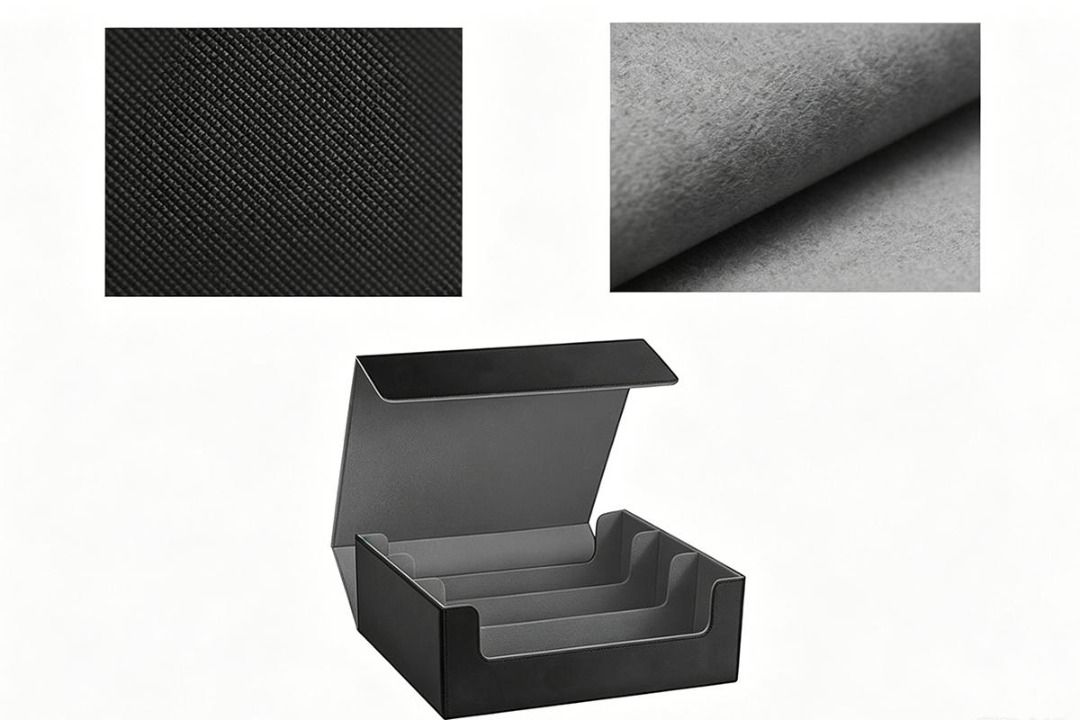 Trading Card Storage Box/Case (1800+ cards) (Category: Trading Cards Accessories) located in Quezon City. Submitted by ken_san (Listing ID 1470557303, Image 2). Description: Unused with box. 2pcs available: 1pc: Php550 2pcs: P450 each Features: Ultra Large Capacity Storage: Holds approximately 1050+ double-sleeved cards, 1800+ single-sleeved cards, or up to 2400+ unsleeved cards, suitable for most trading card game collections. Durable PU Leather