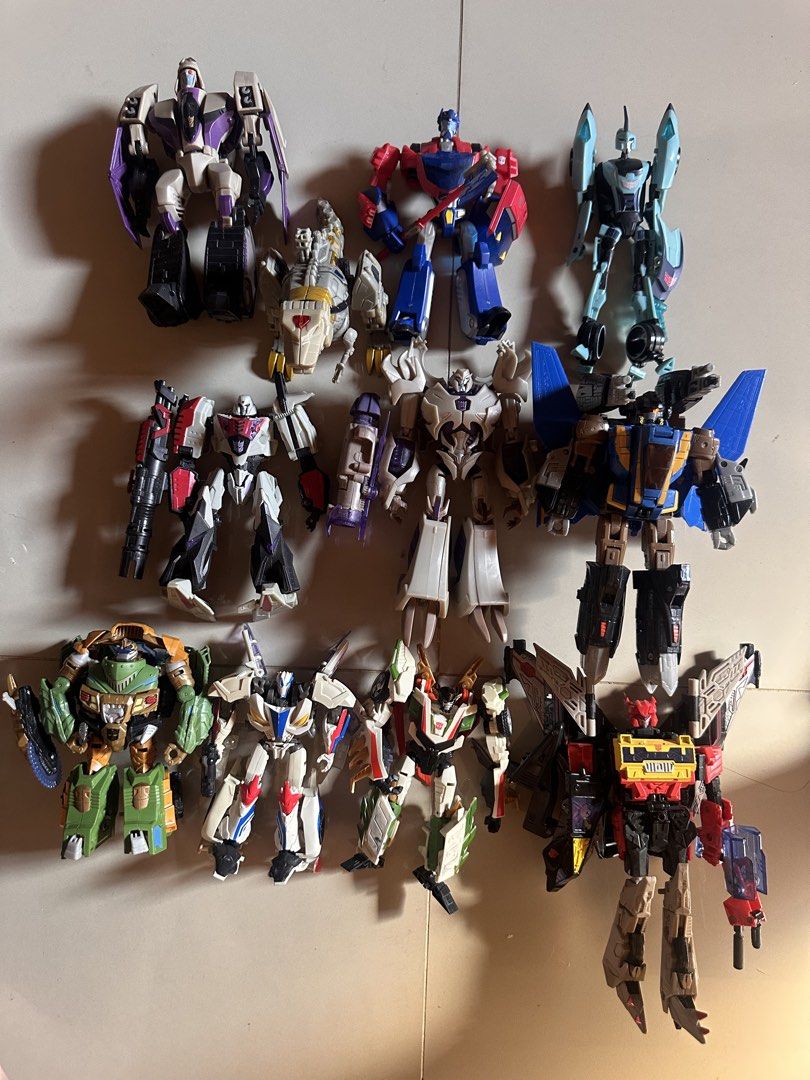 TRANSFORMERS ANIMATED/GENERATIONS FIGURES FOR SALE (Category: Action & Battle Toys) located in Pasig City. Submitted by thefortressph (Listing ID 1470476826, Image 1). Description: ANIMATED & GENERATIONS TRANSFORMERS FIGURES FOR SALE! * All items are sold as-is. * No boxes included. * All figures are generally in good condition, but some may have loose joints. * Please inquire about the specific figure you’re interested in so I can inform you of 