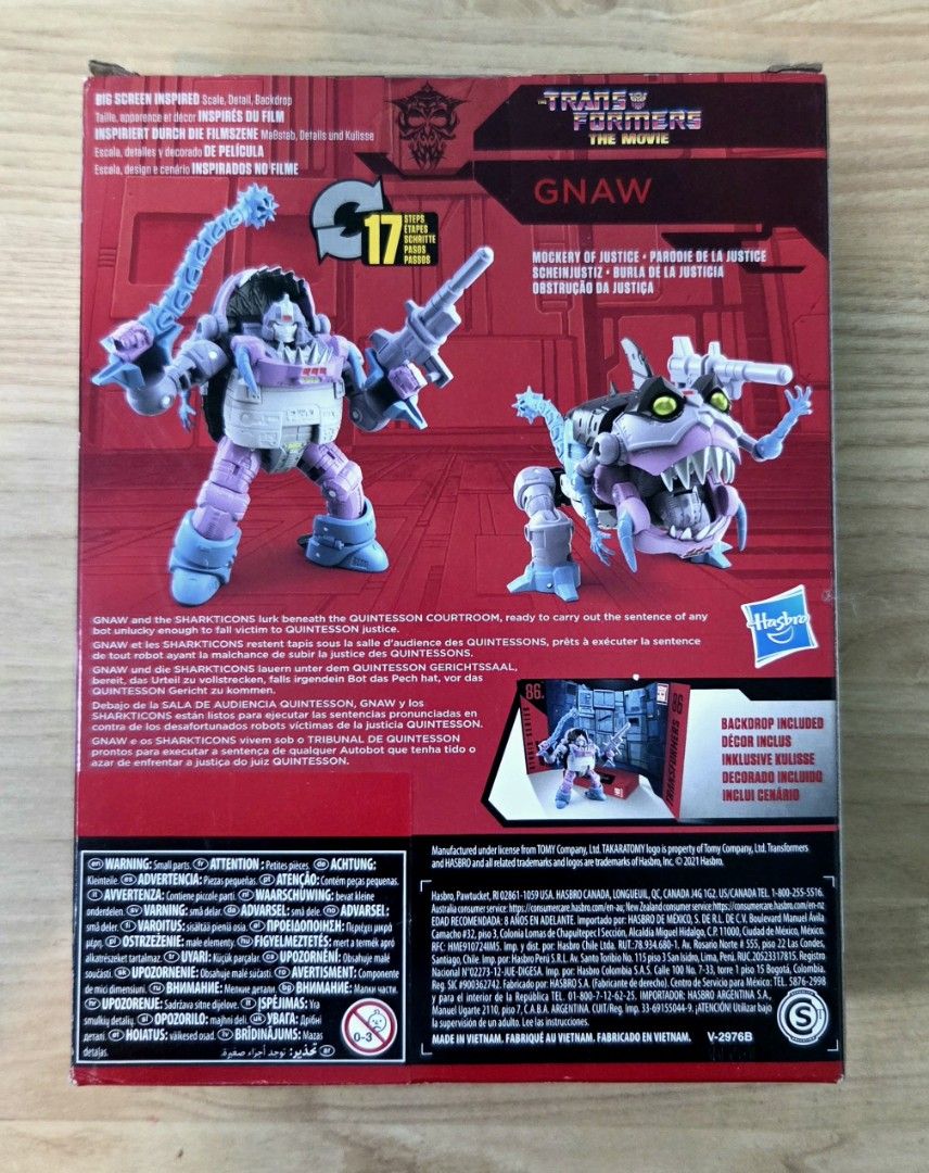 Transformers Gnaw Sharkticon Studio Series 86 (Category: Figurines & Statues) located in Las Pinas. Submitted by run800 (Listing ID 1470393161, Image 2). Description: Brand new and Sealed First release not re issue Location: Laspinas City Payment via Gcash or Bpi Shipping / Lalamove at Buyer's expense Please manage your booking. .