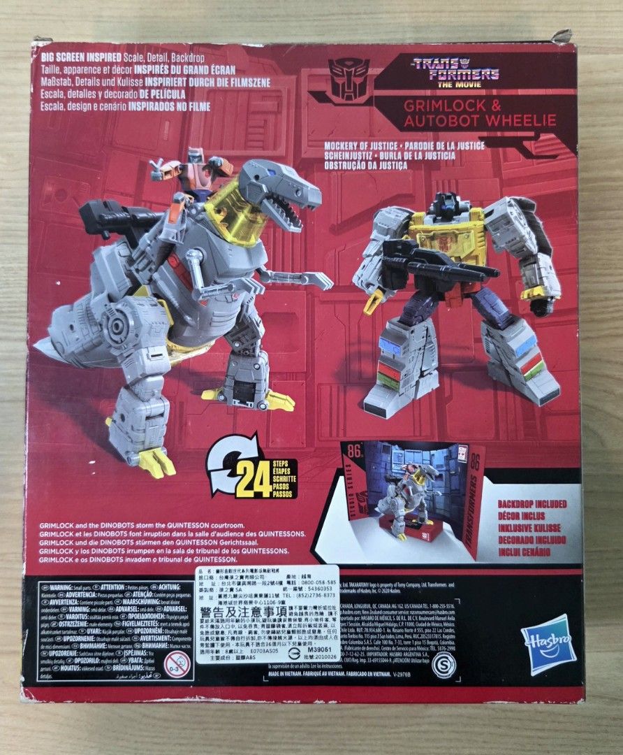 Transformers Grimlock Studio Series 86 (Category: Action & Battle Toys) located in Las Pinas. Submitted by run800 (Listing ID 1470391529, Image 2). Description: Brand new and Sealed Rare and hard to find first release / not re-issue Location: Laspinas City Payment via Gcash or Bpi Shipping / Lalamove at Buyer's expense Please manage your booking. .