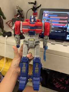 Optimus Prime Transformers Mini G1 figure Just Play hasbro, 玩具收藏品, 手辦及 ...